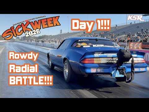 SickWeek Day 1!!! Eddy gets BUSTED by the COPS and SoccerMom vs Motion Raceworks El Toro!!!