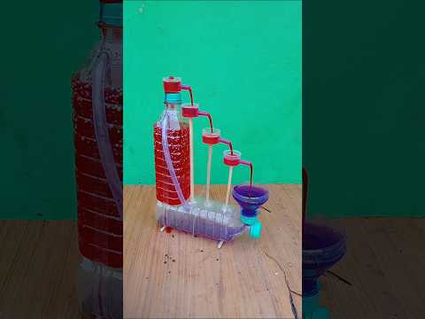 Cap Water Fountain ⛲  #ramcharan110  #water_fountain #short_video #experiment