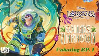 Our First Disney Lorcana Wilds Unknown Unboxing