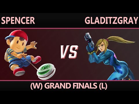 Spencer (Ness) vs GladItzGray (Zero Suit Samus) - Thursday Throwdown 6 Grand Finals