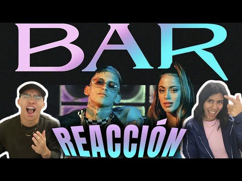 MEXICANOS REACCIONAN 🇲🇽🇦🇷II TINI, L-Gante - Bar (Official Video)