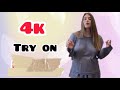 4K Transparent Lingerie See Through Dresses Micro Bikini Try On Haul 4K Tryonhaul