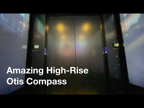 AMAZING Otis Compass Traction High-Rise Elevators @ Sears Tower Skydeck in Chicago, IL