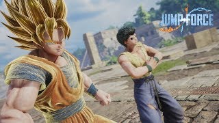 Jump Force - Yusuke &amp; Goku vs Toguro Boss Battle Gameplay [1080p 60FPS HD]