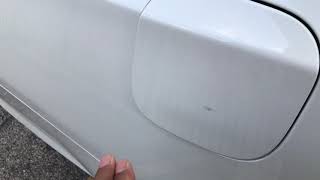Chevy Malibu - How to open Fuel Door