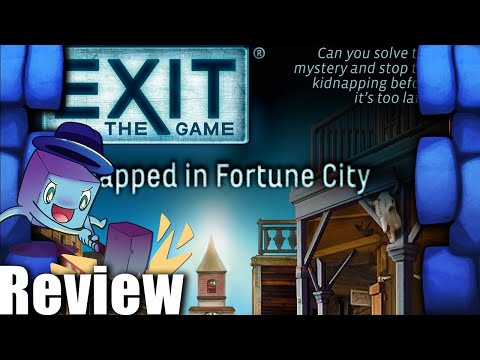 Exit: The Game – Kidnapped in Fortune City Review   with Tom Vasel