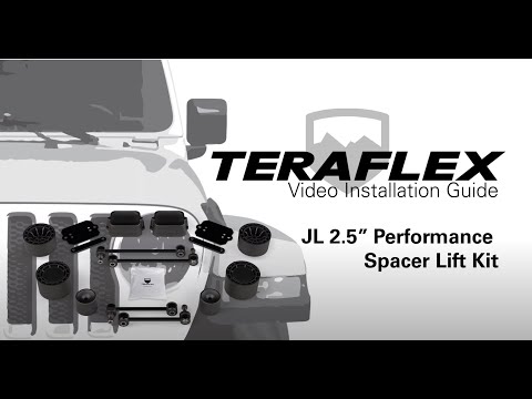TeraFlex Install: JL 2.5" Performance Spacer Lift Kit