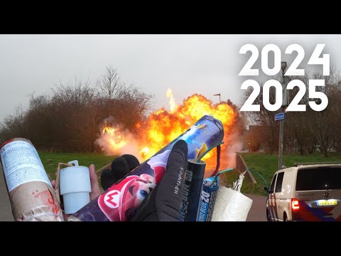 VUURWERK COMPILATIE 2024/2025 | OUDJAARSDAG