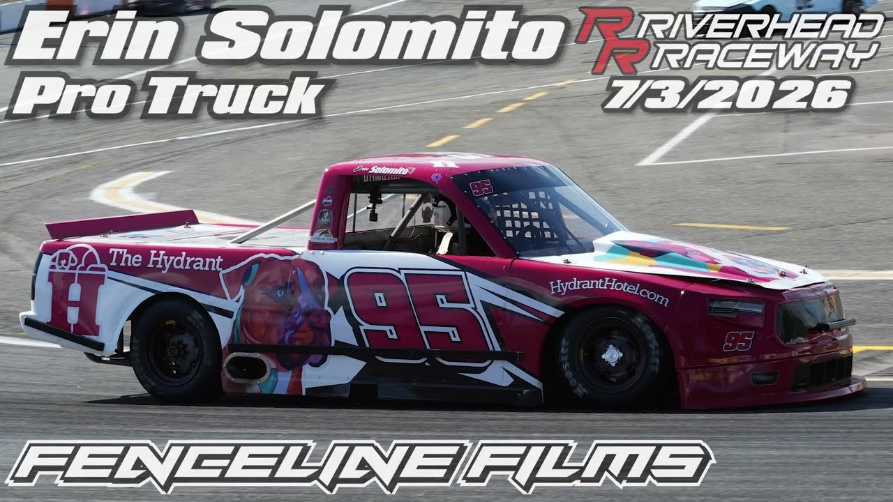 Erin Solomito at Riverhead Raceway