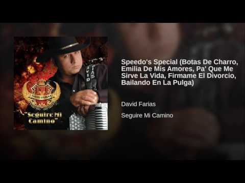 SPEEDO'S SPECIAL - DAVID FARIAS