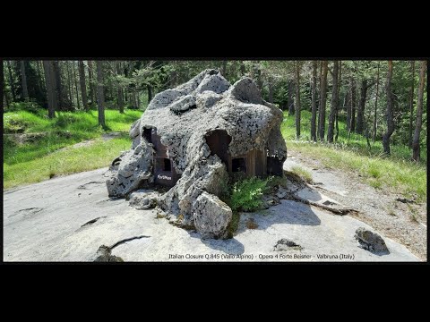 Italian Closure Q.845 (Vallo Alpino) Opera 4 - Forte Beisner (Valbruna - Italy)