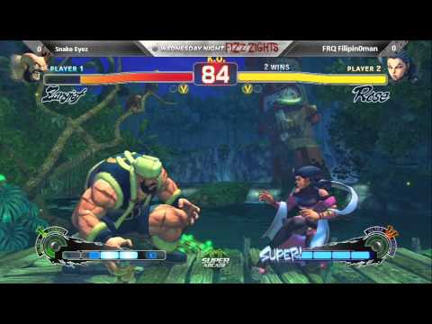 WNFZ USF4: Snake Eyez vs FRQ Filipin0man