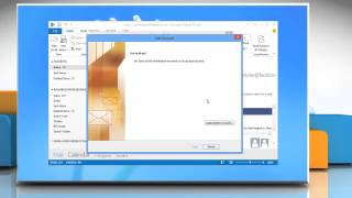 How to configure Outlook to connect to an MSN email account