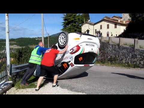 3° RALLY DELLA VALPOLICELLA 2021 - CRASH CAPPOTTAMENTO N.44 FINE P.S.1 PERETTO - ESCLUSIVA BY T.R.P.