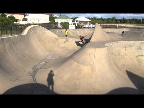 Vídeo de skate de Chuck Powell, Black Pearl Skatepark Grand Cayman