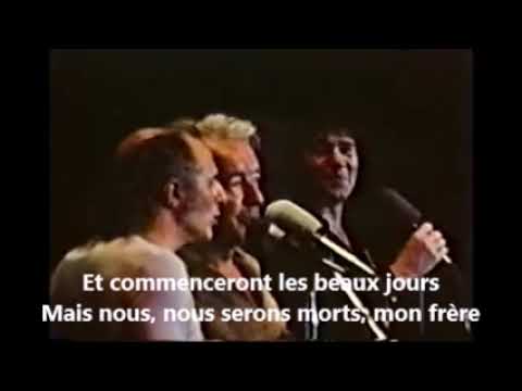 Félix Leclerc, Gilles Vigneault, Robert Charlebois - Quand les hommes vivront d'amour (paroles) 1974