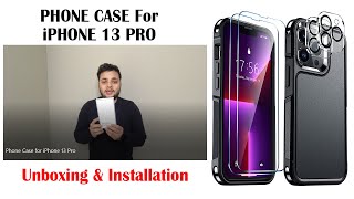 Phone Case for iPhone 13 Pro || Unboxing & Installation