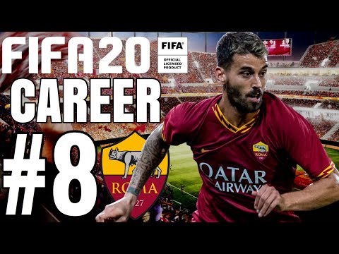 FIFA 20 Roma Career Mode Gameplay Part 8 - BIG WIN!