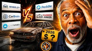 Wheelzy v Peddle v CarBrain v Clunker Junker v Carvana 2026 How I Compared All 5, Trick You Must See