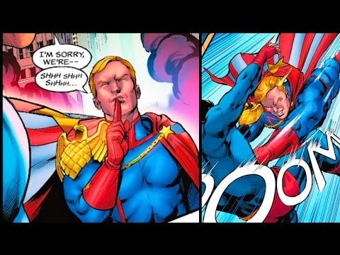 Homelander Shocks Superman - He's Stronger than We Thought