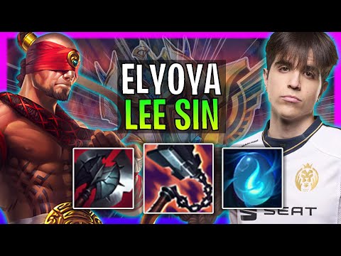 ELYOYA TRANQUILO CON LEE SIN! - MAD Elyoya Juega Lee Sin Jungla vs Lillia! | Season 2023