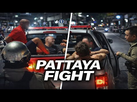 Pattaya Street Brawl: American Tourist Knocked Out | 26 January 2026