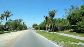 preview picture of video 'Crossing the Sanibel Island, Florida Causeway May 2010'