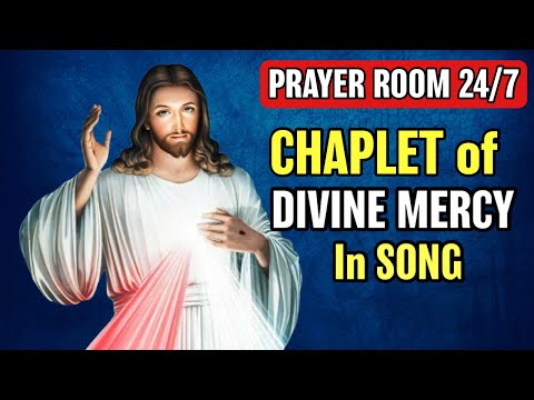 🔴 Divine Mercy in Song Prayer Room 24/7 🙏🏻The Chaplet of Divine Mercy in Song