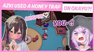 AZKi Used a Honey Trap, But Okayu Can't Stop Fantasizing 【Hololive】