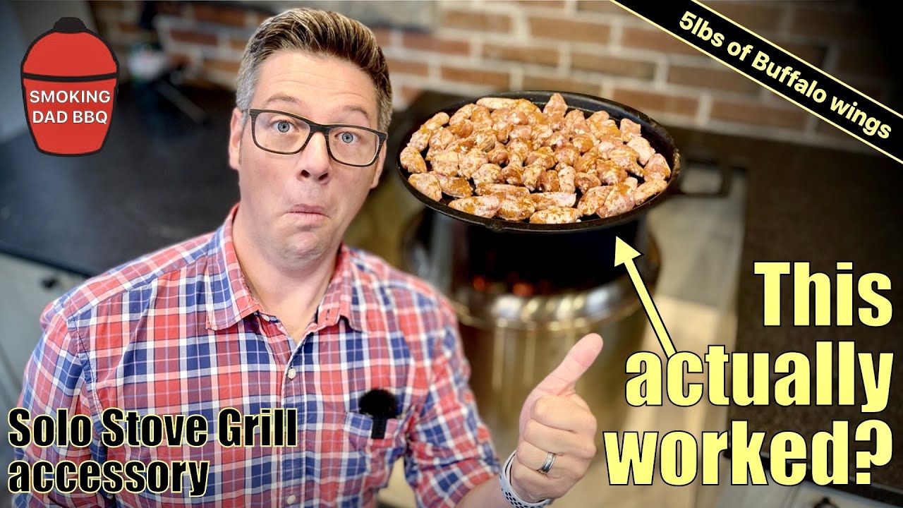 Watch video I tried smoking 5lbs of Buffalo wings on my Solo Stove smokeless fire pit and this happened Now I tried smoking 5lbs of Buffalo wings on my Solo Stove smokeless fire pit and this happened