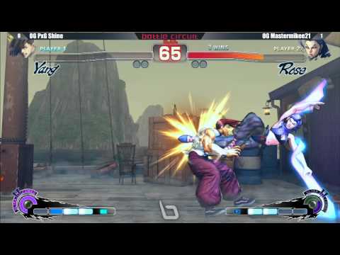 Next Level Battle Circuit 106 - USF4 - OG PxG Shine (Yang) vs OG Mastermikee21 (Rose)