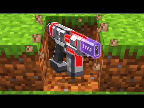 Minecraft, but Drops are SUPER Guns...