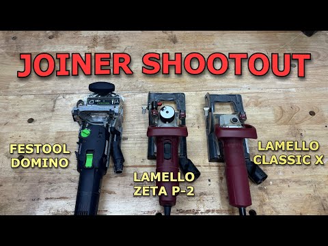Joiner Shootout: Festool Domino vs Lamello Zeta P2 vs Biscuit Joiner