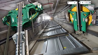 2 HIGH-RISE 2.5m/s KONE MonoSpace 700 DX (EcoDisc) MRL Lifts