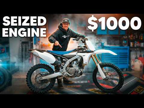 I Bought a Locked Up 2013 Yamaha YZ450F for $1,000