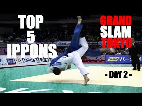 TOP 5 IPPONS l Grand Slam Tokyo 2013 - Day 2 -