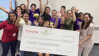 Ivonne Ortiz is the 2022 Toyota Family Teacher of the Year!