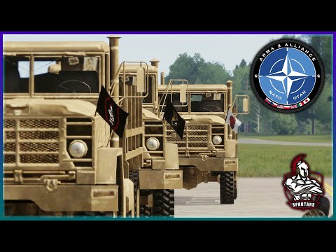NATO ALLIANCE | TRAINING #1 | ArmA 3 | SPARTANS CZ/SK | POV: CPT. Eric Brooks