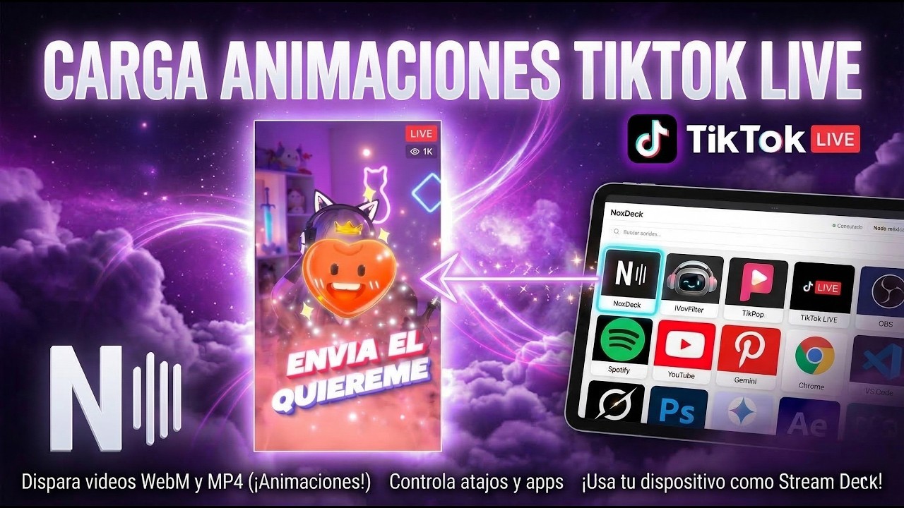 ⬆️🛑Como cargar animaciones con fondo transparente en tiktok live estudio