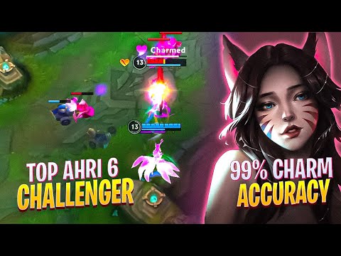 99% CHARM ACCURACY | Top Ahri Wild Rift | WILD RIFT CHALLENGER GAMEPLAY | | Ahri Build & Runes