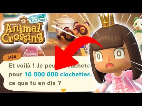 SE FAIRE 10 MILLIONS DE CLOCHETTES EN 2 MINUTES !!! | Animal Crossing New Horizons