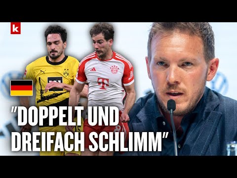 "Emotionale Gespräche" Nagelsmann über Nicht-Nominierung von Hummels und Goretzka