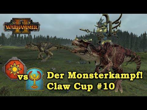 Echsenmenschen vs Gruftkönige - Claw Cup #10 Turnierspiel - Total War: Warhammer 2 deutsch