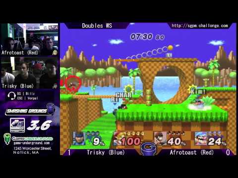 I Can't Believe It's Not Melee! What a Twist! Doubles - Trisky (B) vs Afrotoast (R)