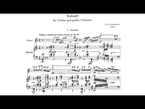Bernd Alois Zimmermann - Violin Concerto