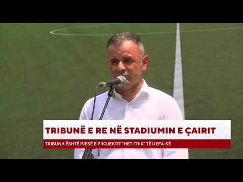 TRIBUNË E RE NË STADIUMIN E ÇAIRIT
