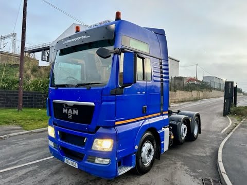 DA61 NSE - MAN TGX 26.480 Midlift Tractor Unit Manual | Law Truck Centre UK