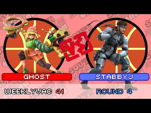 WeeklyVac 41 - SSBU - Ghost (Min min) vs StabbyJ (Snake)