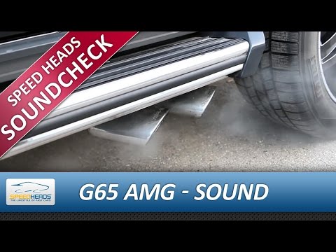 Mercedes-Benz G 65 AMG V12-Biturbo Exhaust Sound - Start & Rev