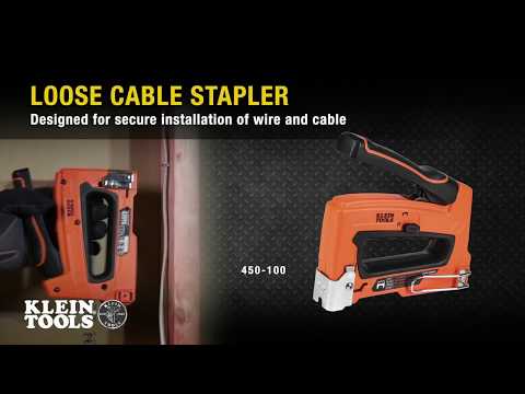 Loose Cable Stapler - 450-100 | Klein Tools Loose Cable Stapler - 450-100 | Klein Tools